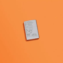 Load image into Gallery viewer, Zippo Lighter - Custom Engraved with Your Message for Lighter, Metal, Silver, One Size 46426
