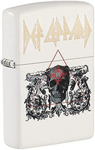Load image into Gallery viewer, Zippo Lighter- Personalized Engrave for Skull Series2 Def Leppard Skull 49237
