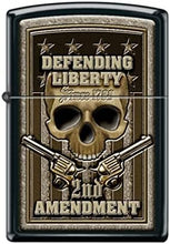 Load image into Gallery viewer, Zippo Lighter- Personalized Engrave for Second Amendment Defending Liberty Z5264
