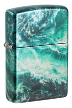 Load image into Gallery viewer, Zippo Lighter - Personalized Customize Message Engrave on Backside Rogue Wave Lighter Fusion 48621
