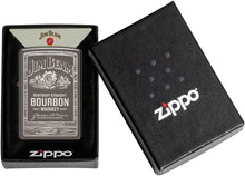 Load image into Gallery viewer, Zippo Lighter- Personalized Engrave for Jim Beam Black Ice 48740
