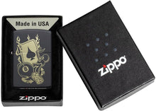 Load image into Gallery viewer, Zippo Lighter- Personalized Engrave Ace of Spades Card Game Casino 49257
