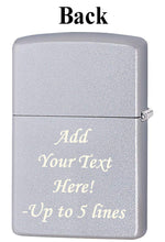 Load image into Gallery viewer, Zippo Lighter- Personalized Engrave for Chevy Chevrolet Diamond Plate #Z5341
