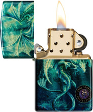 Load image into Gallery viewer, Zippo Lighter - Customized Message for Anne Stokes Sea Drag- 540 Fusi 48986
