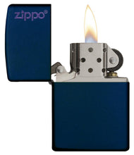 Load image into Gallery viewer, Zippo Lighter - Personalized Custom Message Engrave on Classic with Zippo Logo Windproof Lighter
