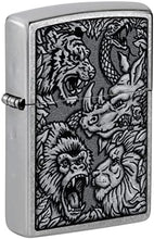 Load image into Gallery viewer, Zippo Lighter- Personalized Engrave Jungle Design #48567
