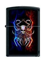 Load image into Gallery viewer, Zippo Lighter- Personalized Engrave for Colored Skull Spider Flame #Z5017
