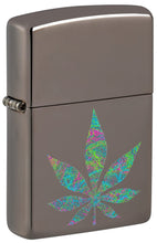 Load image into Gallery viewer, Zippo Lighter - Personalized Message Engraved on Backside Leaf Smoke Collection Windproof Lighter
