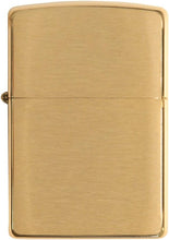 Load image into Gallery viewer, Zippo Lighter- Personalized Message on BrassZippo Lighter Armor Brushed #168
