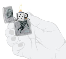Load image into Gallery viewer, Zippo Lighter - Personalized Custom Message Engraved on Backside for Special Designs Windproof Lighter (Sasquatch Getaway 49765)
