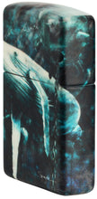 Load image into Gallery viewer, Zippo Lighter - Personalized Custom Message Engraved on Back for Spazuk Art Works Windproof Zippo Lighter (Spazuk Whale Design 48627)
