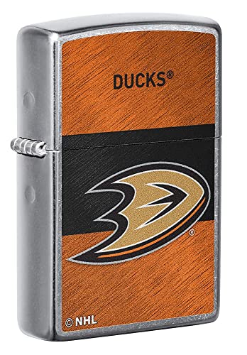 Zippo Lighter- Personalized Message Engrave for Anaheim Ducks NHL Team #48028