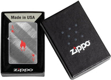 Load image into Gallery viewer, Zippo Lighter- Personalized Engrave Ace of SpadesZippo Ace of Flames #48451
