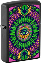 Load image into Gallery viewer, Zippo Lighter- Personalized Engrave for Leaf Designs Black Light Leaf 48583
