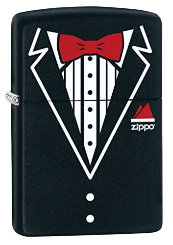 Zippo Lighter- Personalized Engrave for Groomsman Best Man Tuxedo Suits #Z5053