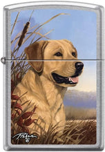 Load image into Gallery viewer, Zippo Lighter- Personalized Engrave for Linda Picken Dog Lab Painting #Z5361
