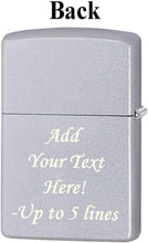 Load image into Gallery viewer, Zippo Lighter- Personalized Message for Butterfly Style2
