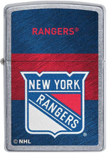 Load image into Gallery viewer, Zippo Lighter- Personalized Message Engrave for New York Rangers NHL Team #48047
