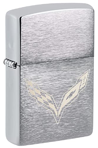 Zippo Lighter- Personalized Engrave for Chevy Chevrolet Brushed Chrome #49832
