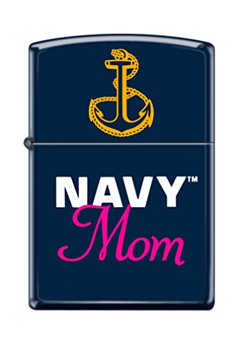 Zippo Lighter- Personalized Engrave for U.S. Navy Navy USN Mom #Z5075