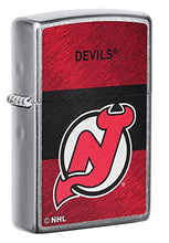 Load image into Gallery viewer, Zippo Lighter- Personalized Message Engrave for New Jersey Devils NHL Team 48045
