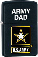 Load image into Gallery viewer, Zippo Lighter- Personalized Engrave U.S. Army Black Matte #Z5072
