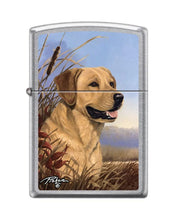 Load image into Gallery viewer, Zippo Lighter- Personalized Engrave for Linda Picken Dog Lab Painting #Z5361
