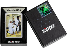 Load image into Gallery viewer, Zippo Norman Rockwell Astronaut Street Chrome Pocket Lighter
