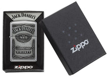Load image into Gallery viewer, Zippo Lighter- Personalized Engrave for Jack Daniel&#39;s High Polish Chrome 250JD
