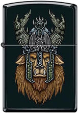Load image into Gallery viewer, Zippo Lighter- Personalized Engrave on Viking Design Lion King #Z6040
