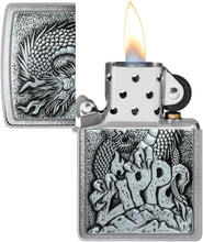 Load image into Gallery viewer, Zippo Lighter- Personalized Message Engrave for Dragon Dragon Emblem 48902
