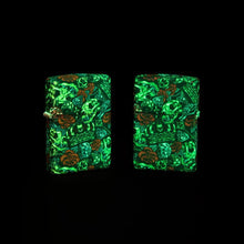 Load image into Gallery viewer, Zippo Lighter - Personalized Customize Message Engrave on Backside for Skull Crown Design #49696
