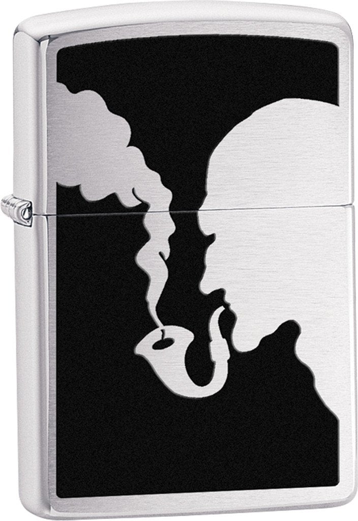Zippo Lighter - Personalized Message Engraved on Backside Pipe Insert Pipe Windproof Lighter #Z265