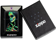 Load image into Gallery viewer, Zippo Lighter - Message for Fire Fighter Windproof Lighter (Black Light 48761)
