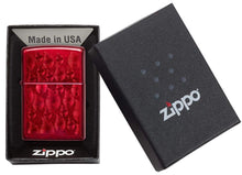 Load image into Gallery viewer, Zippo Lighter - Personalized Custom Message Engraved on Back for Iced Zippo Flame Design Windproof Zippo Lighter #29824
