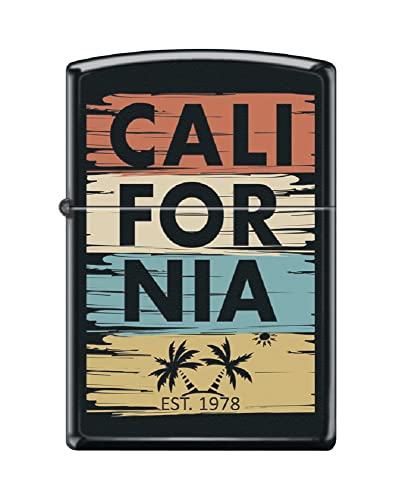 Zippo Lighter- Personalized Engrave for USA City and States California #Z6024