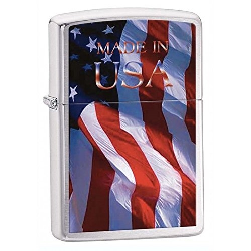 Zippo Lighter- Personalized Engrave Americana Eagle USA Flag Patriotic #24797