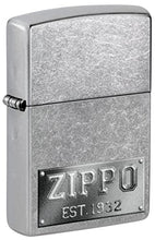 Load image into Gallery viewer, Zippo Lighter- Personalized Engrave Windproof Zippo Est. 1932 Plate 48487
