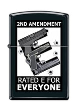 Load image into Gallery viewer, Zippo Lighter- Personalized Engrave for Second 2nd Amendment Gun Rated E #Z5105
