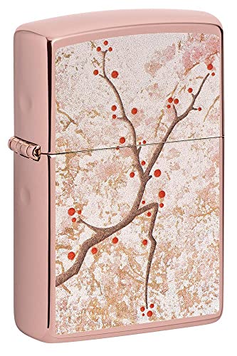 Zippo Lighter- Personalized Engrave Power Japanese Cherry Blossom 49486