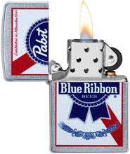 Load image into Gallery viewer, Zippo Lighter Personalized Message Engrave for Pabst Blue Ribbon 49078
