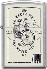 Load image into Gallery viewer, Zippo Lighter- Personalized Engrave Gear Bike Print #Z5367
