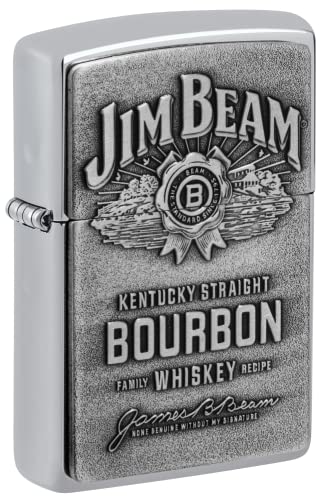 Zippo Lighter- Personalized Engrave for Jim Beam Jim Beam Bourbon 25OJB