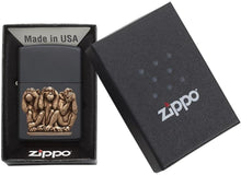 Load image into Gallery viewer, Zippo Lighter- Personalized Engrave for Special Designs Three Monkeys 29409
