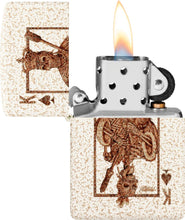 Load image into Gallery viewer, Zippo Lighter - Personalized Message Engraved on Backside for Fire Fighter Windproof Lighter (Skull 48552)

