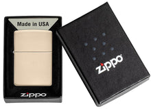 Load image into Gallery viewer, Zippo Lighter - Message Engraved Colored Windproof Lighter Flat Sand 49453
