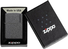 Load image into Gallery viewer, Zippo Lighter - Customized Message Classic Iron Ste Logo Pocket Lighter 211ZL
