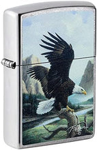 Load image into Gallery viewer, Zippo Lighter- Personalized Engrave Americana Eagle USA Flag Bald Eagle #49822
