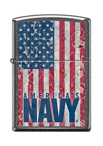 Zippo Lighter- Personalized Engrave U.S. Army US Navy American Flag Z5239