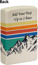 Load image into Gallery viewer, Zippo Lighter- Personalized Mountain Moon Mountain 540 Color #48573
